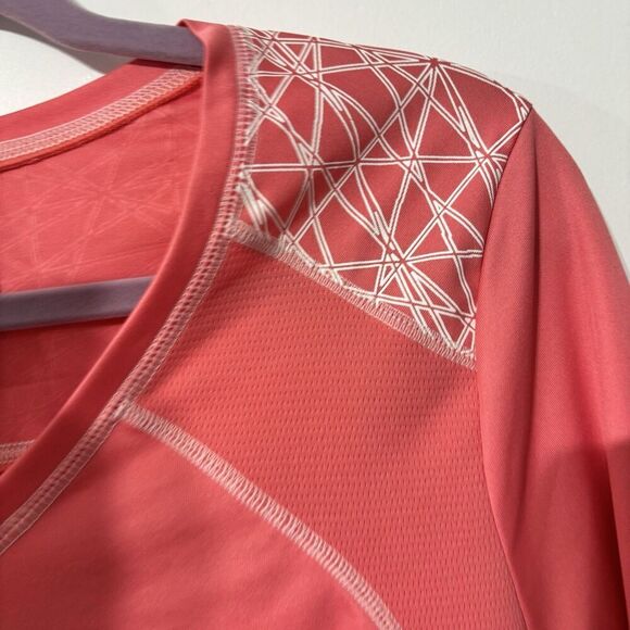 Harley-Davidson‎ Women's Pink Long Sleeve Jersey Large Horny Toad Temple Tx - Picture 5 of 9